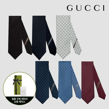 GUCCI シルクネクタイ GGパターン 6種 456520 127472893