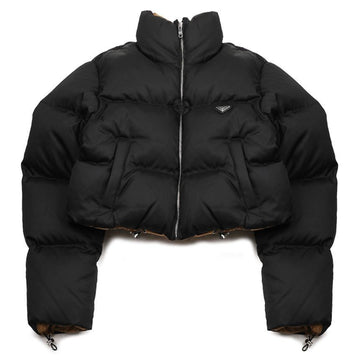 Prada Cropped Nylon Down Jacket 149506195