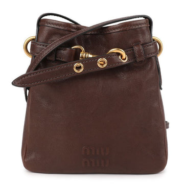Miu Miu Nappa Leather Pouch 145899638