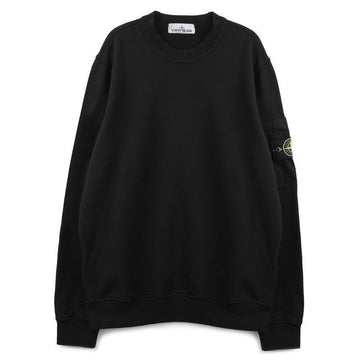 STONE ISLAND ポケットディテールレギュラーフィットクルーネックスウェットシャツ 152753455