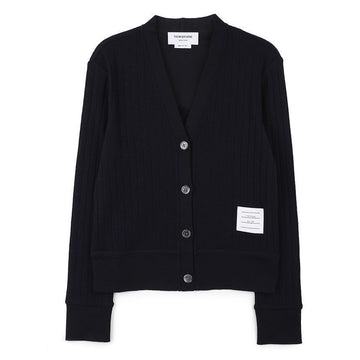 THOM BROWNE V-Ausschnitt Strickjacke 151168790