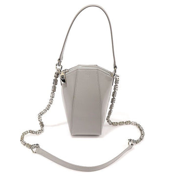 GIVENCHY アンティゴナ バーティカル ミニ チェーン 2WAY グレー BBU01RB00D 155105071