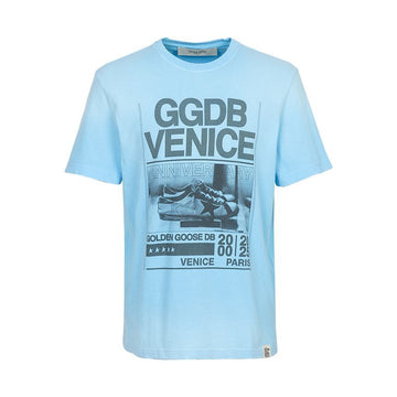 GOLDEN GOOSE 男性半袖Tシャツ 155105169