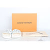Louis Vuitton Waterfront Mule Slippers White 7.5 (265) 155106201 [P]