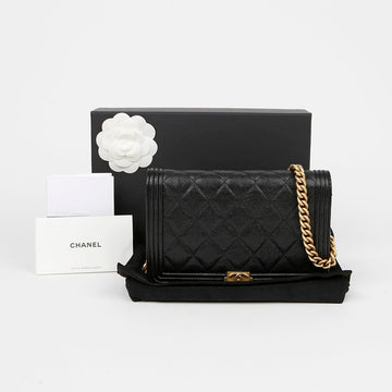 CHANEL キャビア ボイ WOC ショルダー クロスバッグ A81969 154946487
