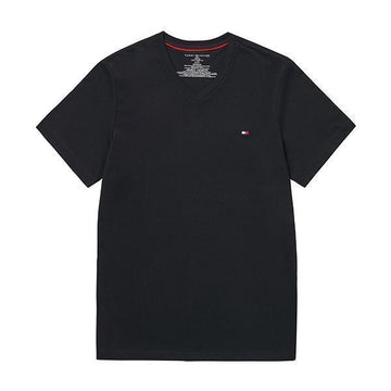 TOMMY HILFIGER フラッグVネック半袖Tシャツ 09T3140 001 76069800