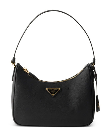 Prada Re-Edition 2005 Saffiano Leather Mini Bag Black 1N204W NZV F0632 155106614