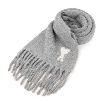 AMI Grey Alpaca Scarf 149149856