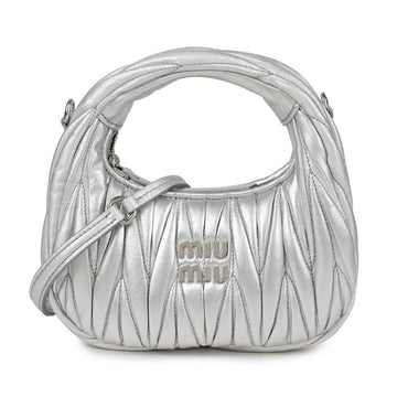 MIU MIU ナパレザー ホーボー ミニ バッグ 5BP078-AN88-F0118-OOO 151169181