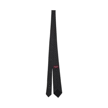 GUCCI Herren Seidenjacquard Krawatte mit Pferdebit 1063 155107089