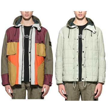 Stone Island Double Jumper/Tela Placata Jacket 711542155 29172953