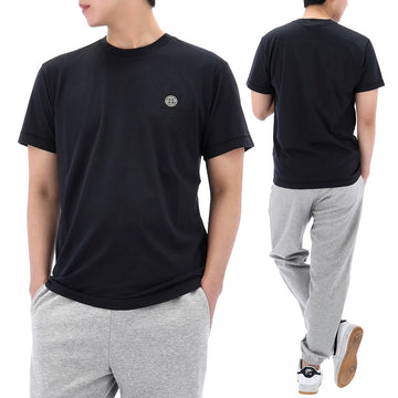 Stone Island Logo Patch Short Sleeve T-Shirt 155107443
