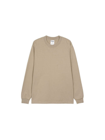 SHAKA WEAR Langarm-Garment-Dye-Oatmeal GDL31 142602518