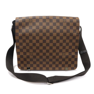LOUIS VUITTON ダミエエベンキャンバスディストリクトMMクロスバッグ 155108678
