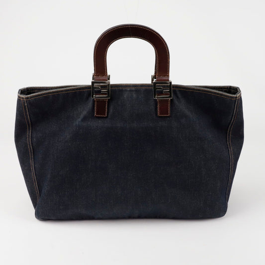 Fendi Denim Tote Bag 26329 154681246 [P]