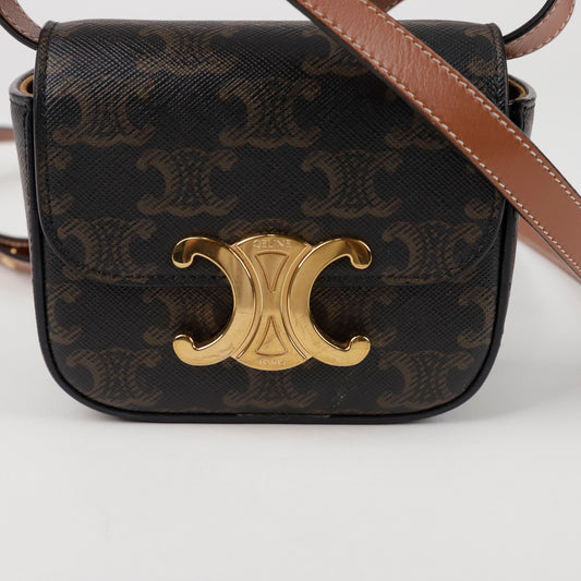 Celine Claude Mini Shoulder Crossbody Bag 154771475 [P]