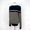MONCLER ストライプニットネイビー 155150796 [P]