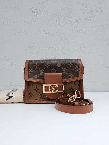 Louis Vuitton Mini Dauphine Monogram Crossbody Bag M45959 155154727