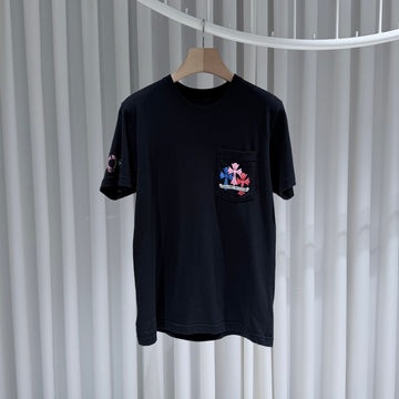 Chrome Hearts Cross Multi Cemetery Round Short Sleeve T-Shirt Black 155168402