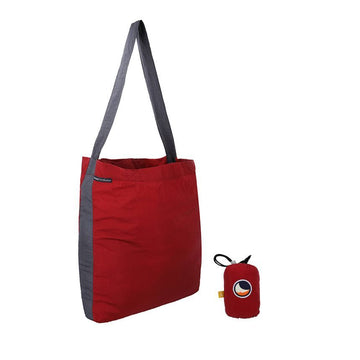 TICKET TO THE MOON エコバッグ ラージ 30L バーガンディ ダークグレー 145173318