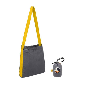 TICKET TO THE MOON Eco Bag Small 10L Dark Gray Dark Yellow 153744140