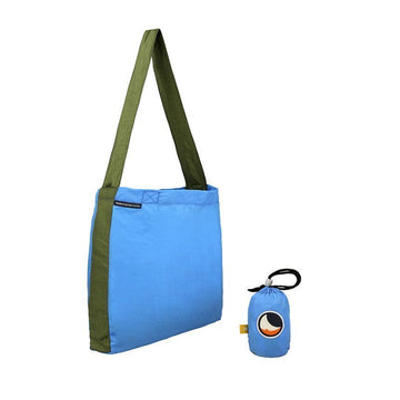 TICKET TO THE MOON Medium Eco Bag 15L Light Blue Leaf Green 149274714
