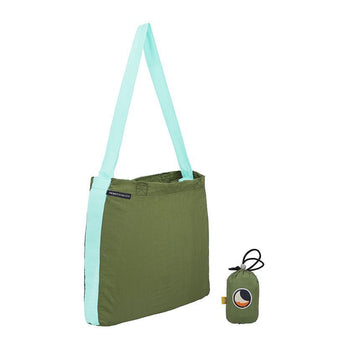 TICKET TO THE MOON Medium Eco Bag 15L Leaf Green Mint 150240559