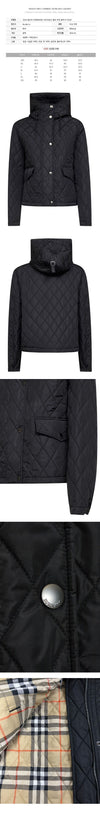 Burberry 26SS Pembroke Diamond Quilted Jacket Black 8110329 150726881 [P]