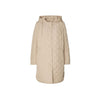 MAXMARA フードキルティングジャケット ベージュ 2415491021 009 153212710 [P]
