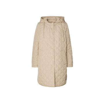 MAXMARA フードキルティングジャケット ベージュ 2415491021 009 153212710