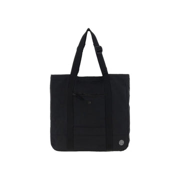 STONE ISLAND ナイロンメタルトートバッグ 155183424