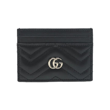 GUCCI 26SS GG マモント マトラッセ カードケース ブラック 443127 AAET8 1000 155183491