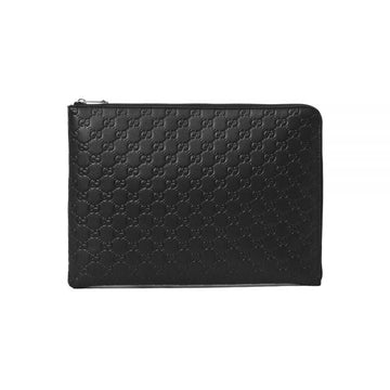 GUCCI 26SS GG Emblem Große Clutch Tasche Schwarz 850224 AAFOK 1053 155183516