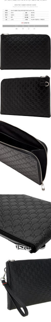 Gucci Medium Clutch Bag Black 850223 AAFOK 1053 155183520 [P]