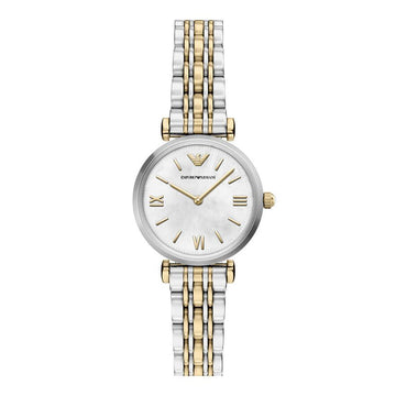 Armani Metal Watch with Mother of Pearl 154121043