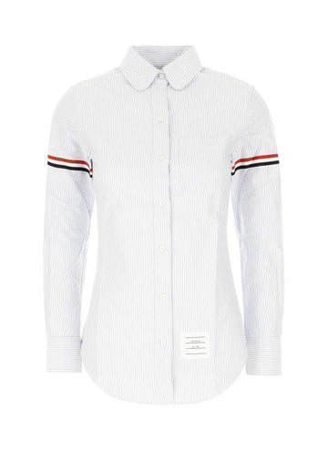 THOM BROWNE クラシックストライプオックスフォードアームバンドラウンドFLL019E00098480 151102426