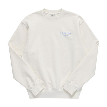 SPORTY & RICH Wimbledon Logo Unisex Sweatshirt CR931MK 62991222