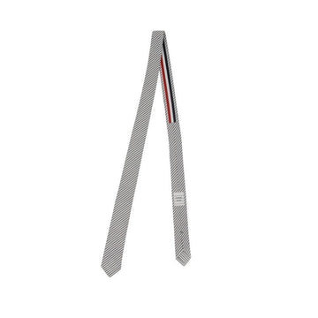 THOM BROWNE Krawatte Streifen Dreiliniendetail Grosgrain Seersucker MNL001A 00572 035 150639569