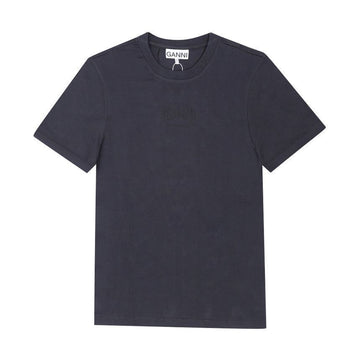 Ganni Logo Print Women's Short Sleeve T-shirt 151463809