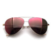 VICTORIA BECKHAM Klassische Aviator-Sonnenbrille 64mm Spiegel Gold 155221618 [P]
