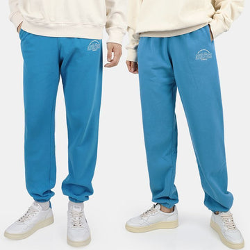SPORTY & RICH 22 F/W ユニセックス アスレチック ジョガーパンツ (オーシャン/ホワイト) ATHLETICS SWEAT PANT 54764425