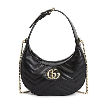 GUCCI Kleine Schultertasche aus Kette mit GG Marmont 699514 AAET8 1000 155223289