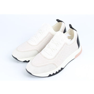 Hermes Addict Knit Sneakers Pink 37.5 155226143