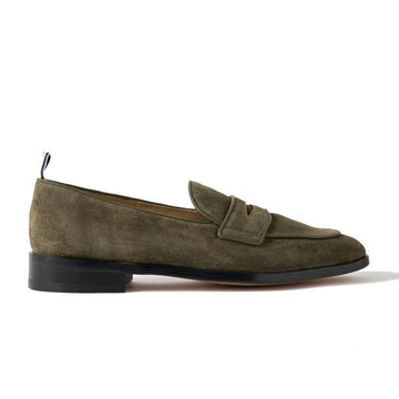 Thom Browne Suede Varsity Penny Loafer stamp: MFL087A L0037 320 131354831