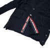 Thom Browne 4-Bar Mohair Aran Cable Cardigan 155231196 [P]