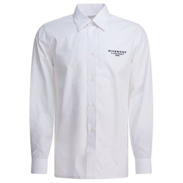 Givenchy Stamp Print Poplin Shirt 146698742