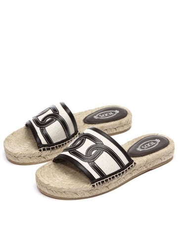 TODS レザーサンダル XXW09L0ID70O6N HU61 133044656