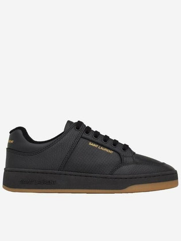 Saint Laurent Grained Leather Low Top Sneakers 713602 AAB85 1613 133033068