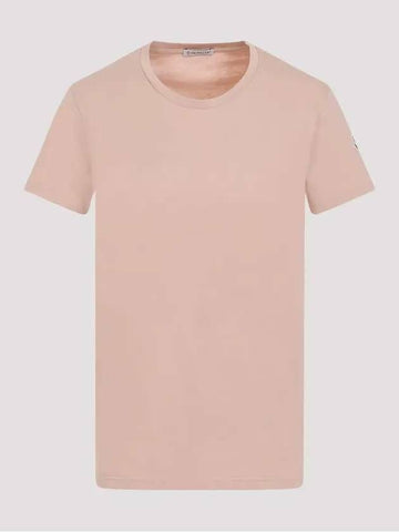 Moncler Logo Patch Short Sleeve T-Shirt 133040462