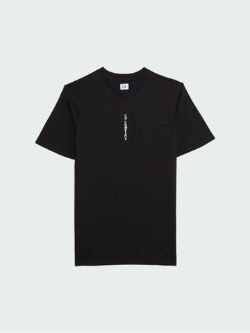 CP COMPANY T-Shirt mit vertikalem Logo 14CMTS242A 006011W 999 133020893